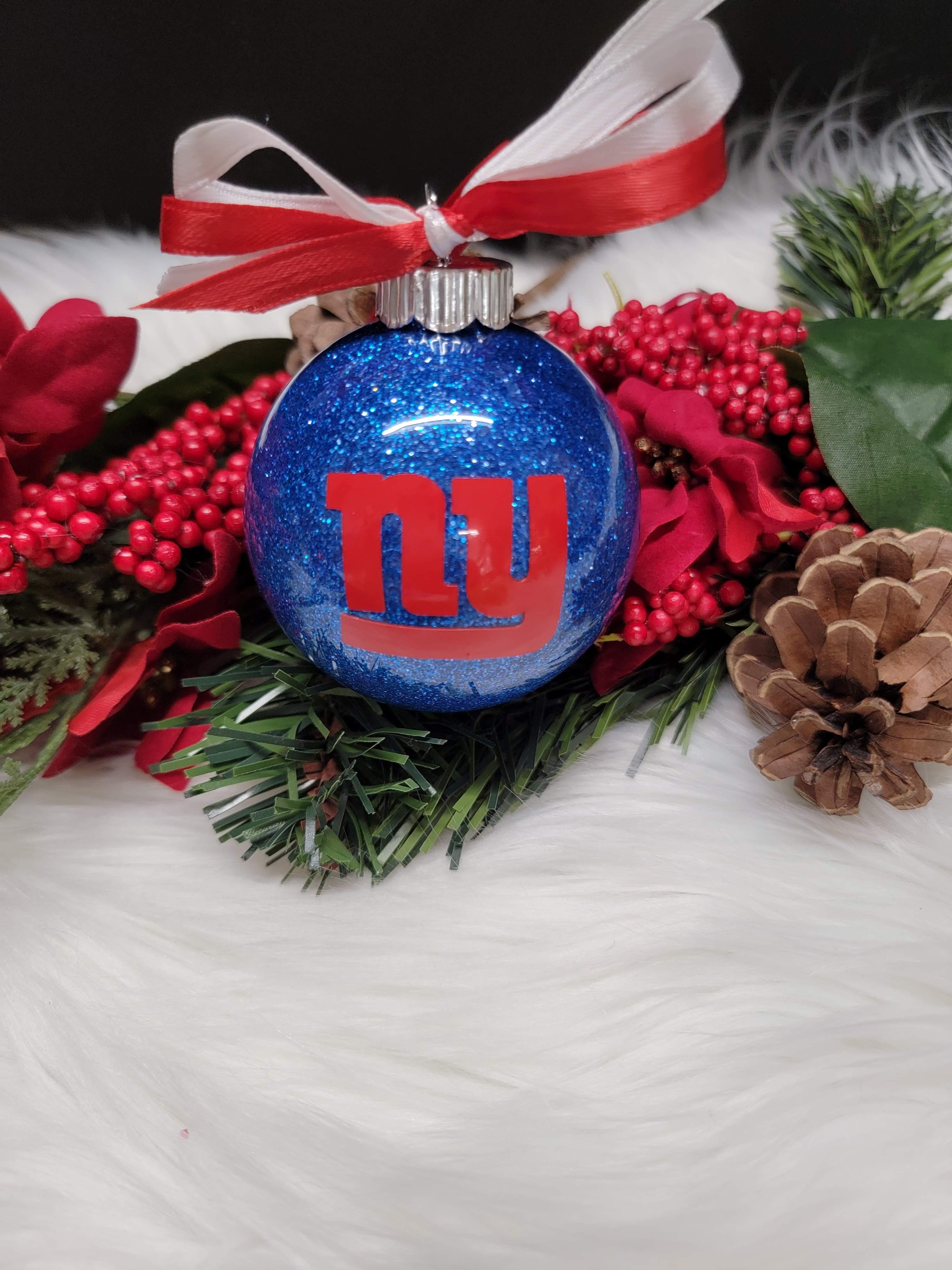 Giants Christmas Ornament Plastic