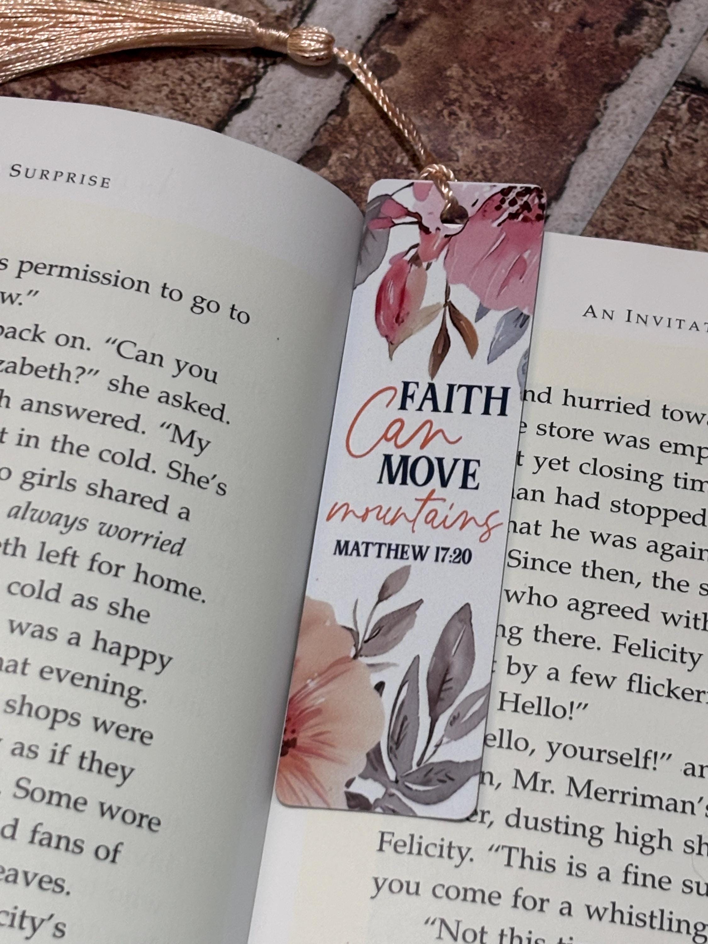 Bookmark Double Sided with Tassel Multiple Designs